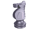 Knight Chess Piece, Spinning